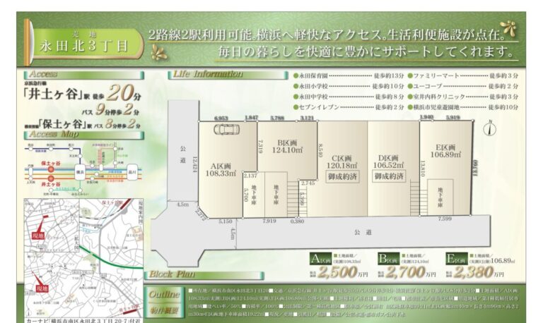 永田北三丁目B区画
